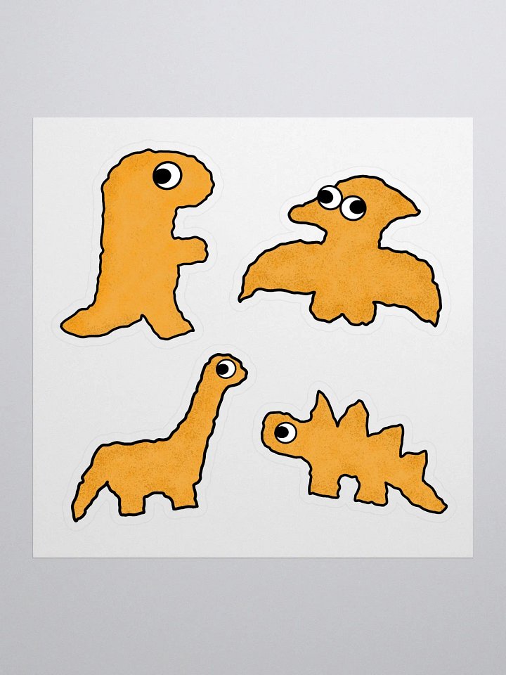 Sticker Club [November 2023] Dino Nuggies Sheet product image (1)