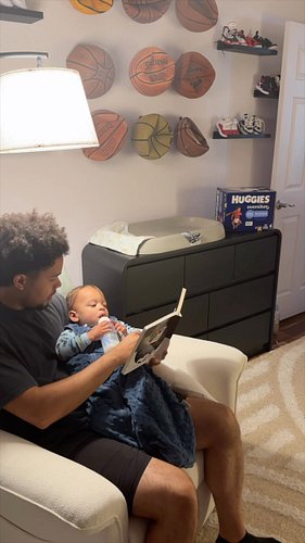 Nobody tells you how much the nights wreck you those first few months. This routine is the only reason we sleep now 🙏 #ad @hu...