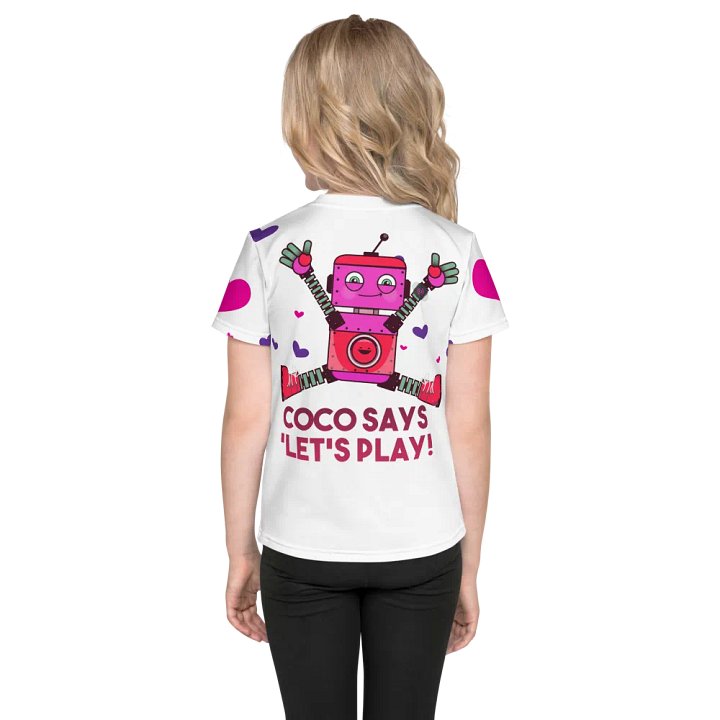 Coco’s Playtime T-Shirt – "Coco Says Let’s Play!" product image (2)