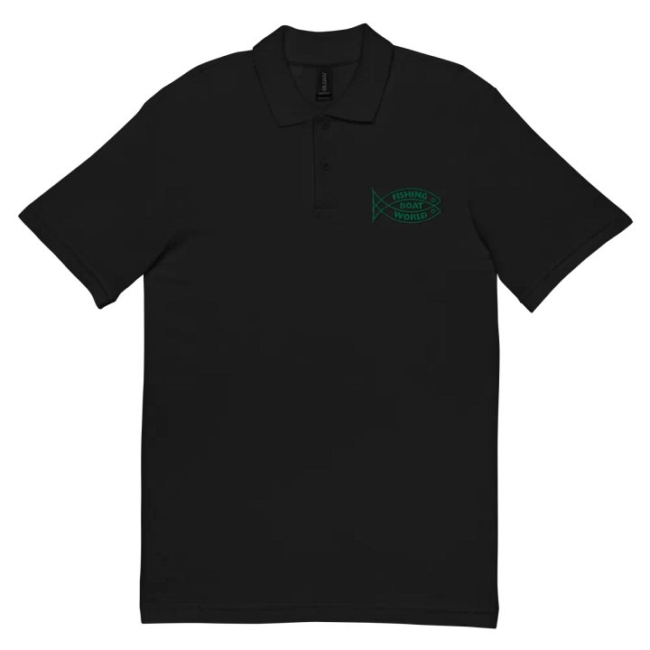 Fishing Boat World Logo Polo product image (5)