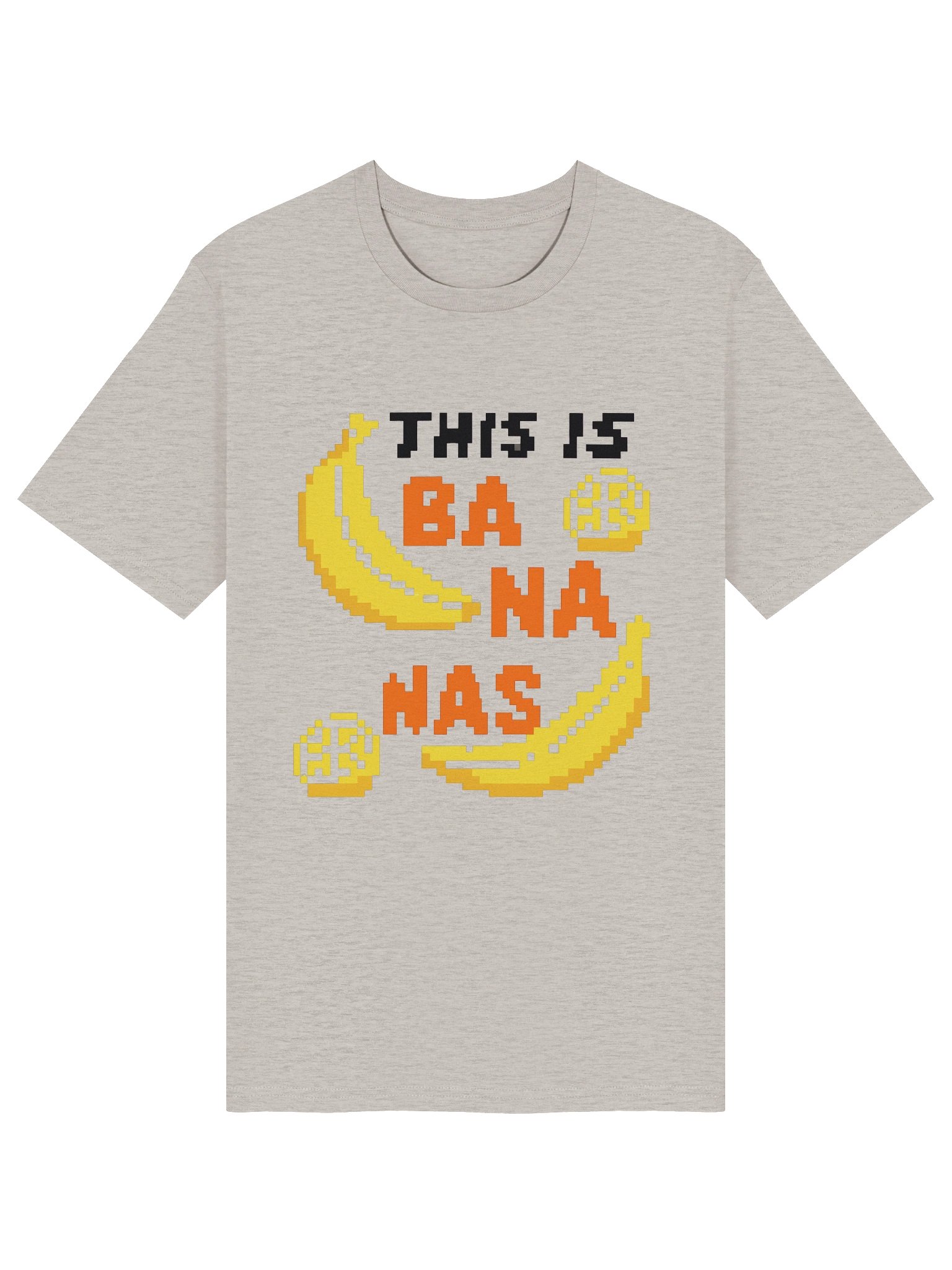 Bananarama Pixel Art Organic Tee product image (7)