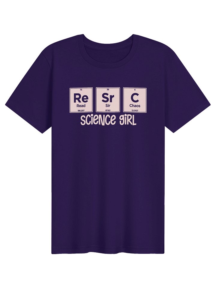 Science Girl T-shirt (Pink) product image (1)