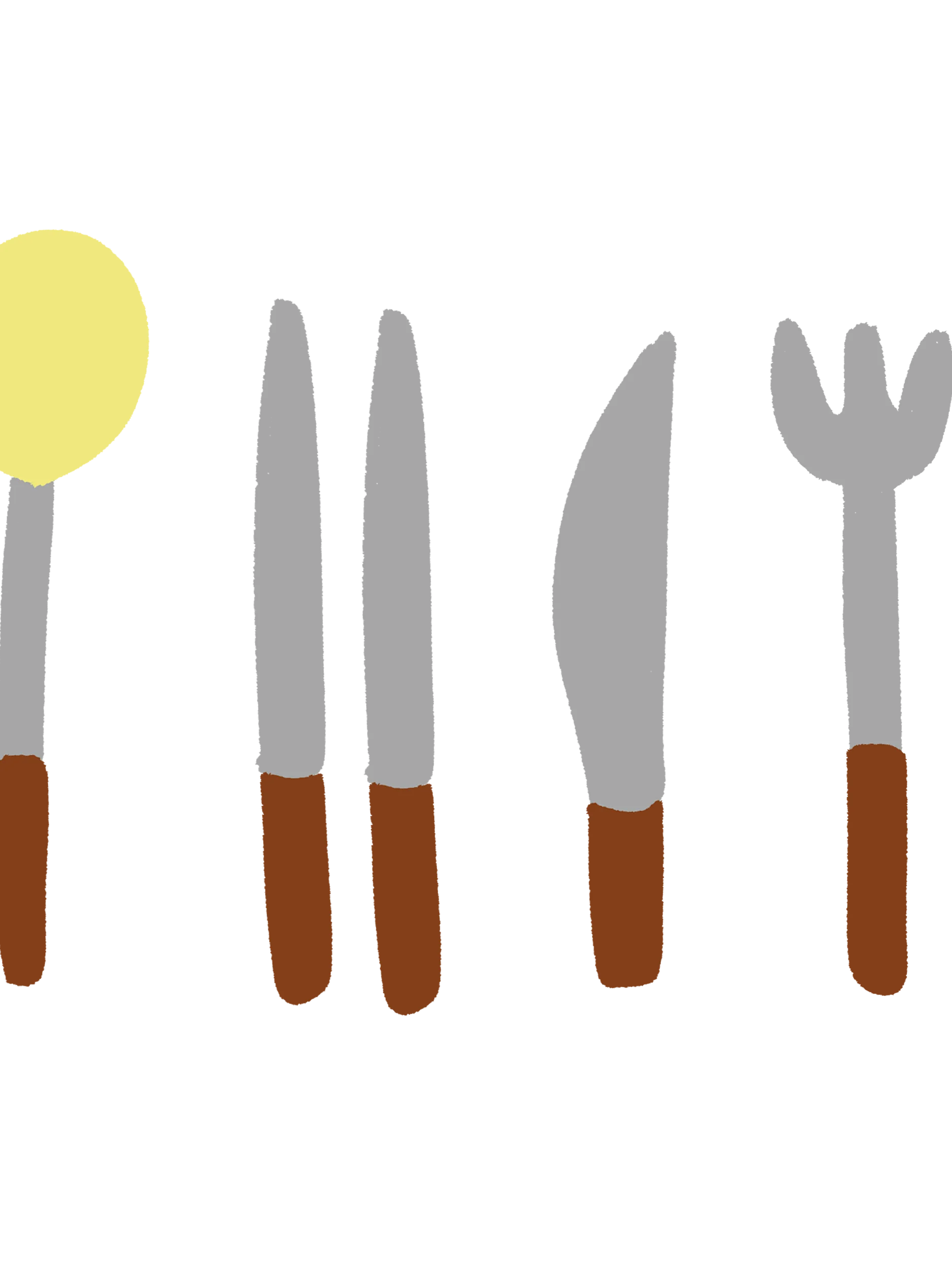 18 Hand-Drawn Kitchenware & Utensils PNG Clipart Bundle product image (6)