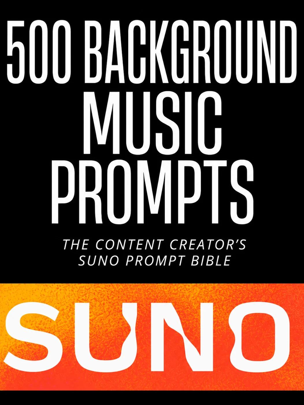 500 Copyright Free Background Music Prompts for SUNO product image (2)