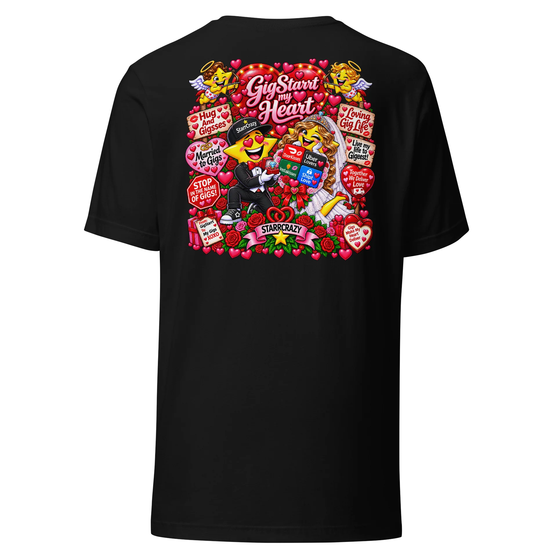 Happy Gigintine – GigStarrt My Heart Valentine’s Shirt product image (1)