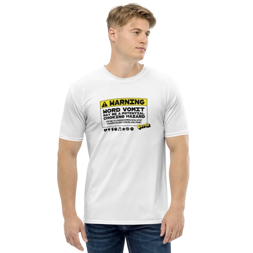 Warning! Word Vomit T-Shirt product image (4)
