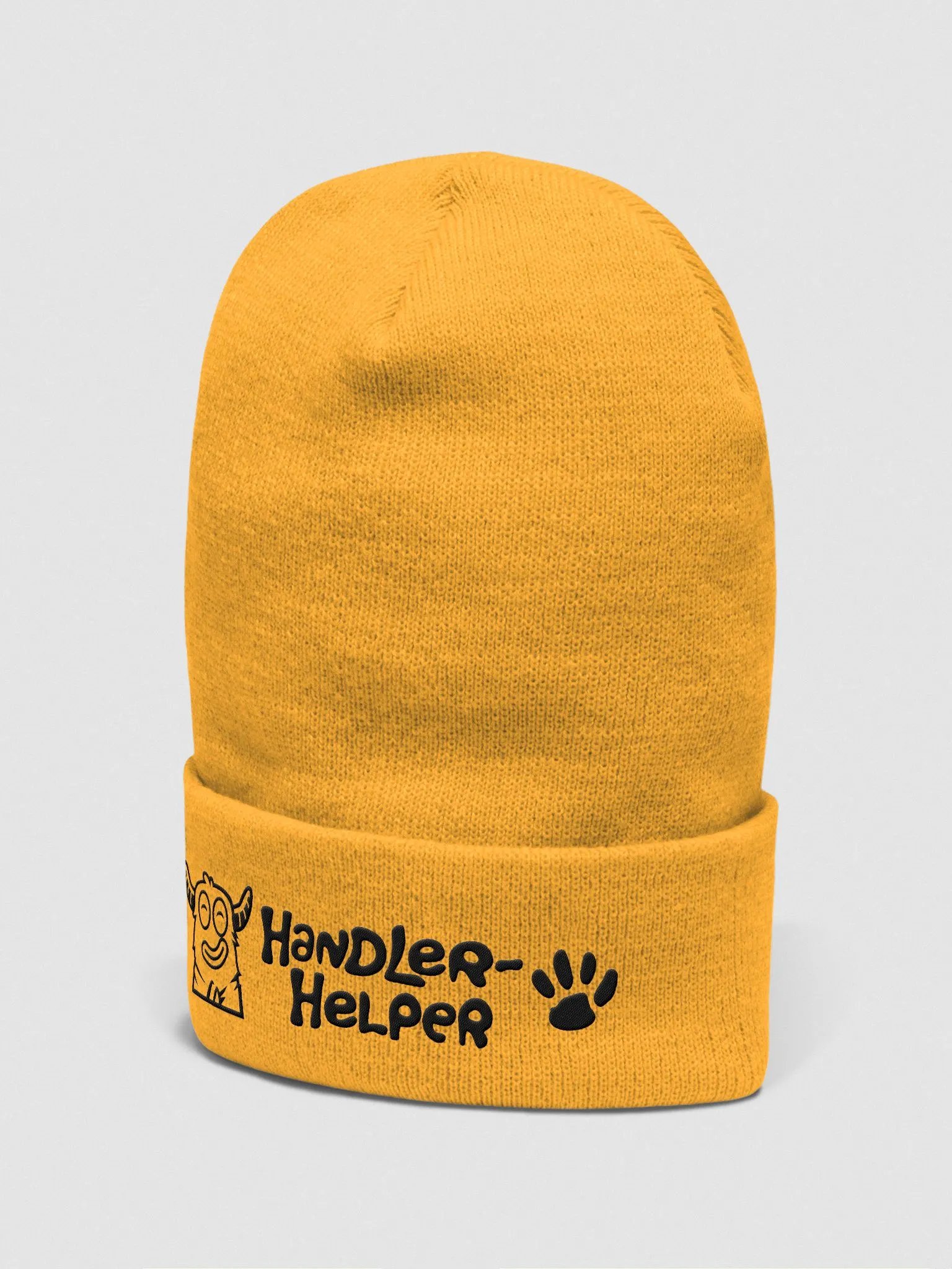 Handler-Helper (Black Stitch) Beanie product image (3)