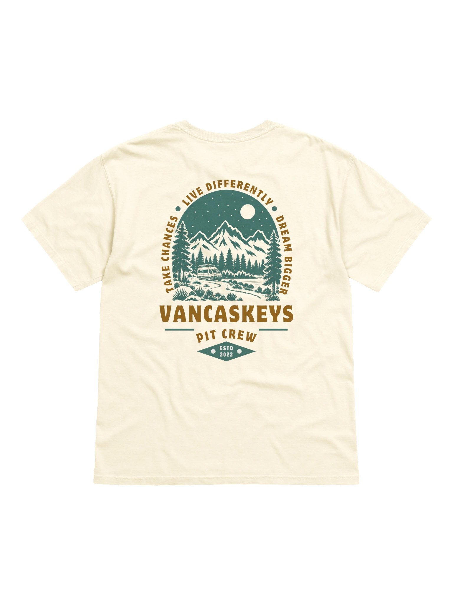 Pit Crew Vancaskeys T-shirt (Front & Back Design) product image (45)