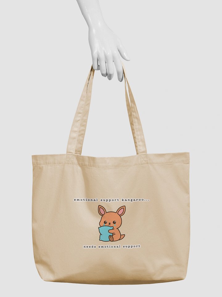 Emotional Support Kangaroo Tote Bag product image (2)