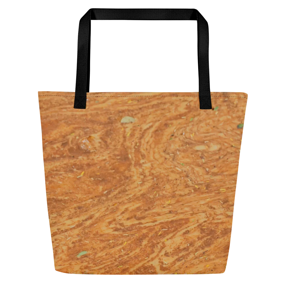 Terracotta Tea All-Over Print Large Tote Bag w/ Pocket product image (1)
