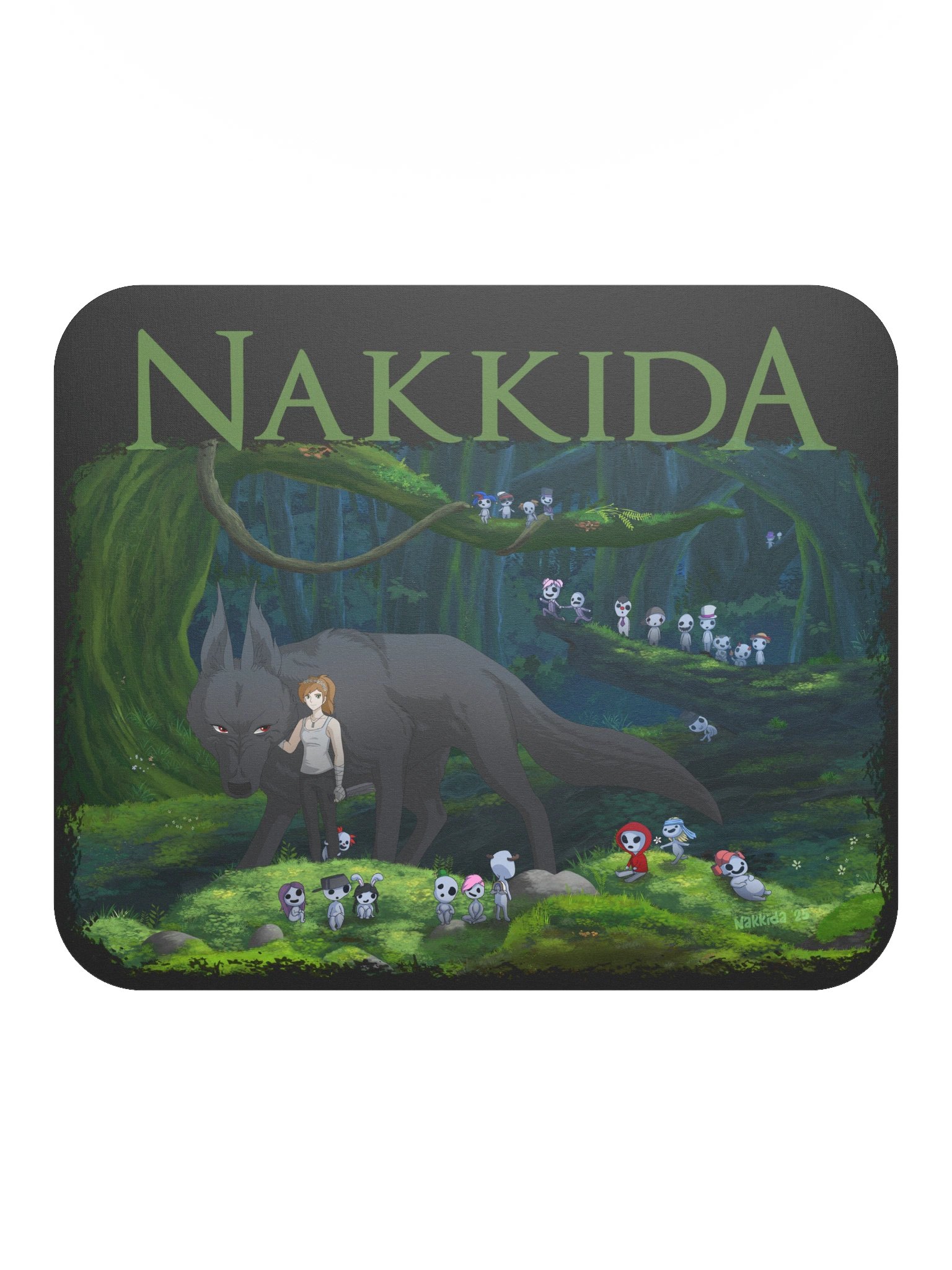 Tessa Mononoke Mouse Pad product image (2)