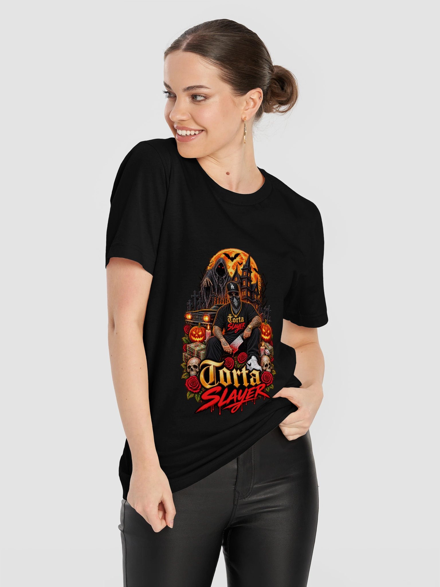 Torta Slayer Haunted Streets Tee product image (11)