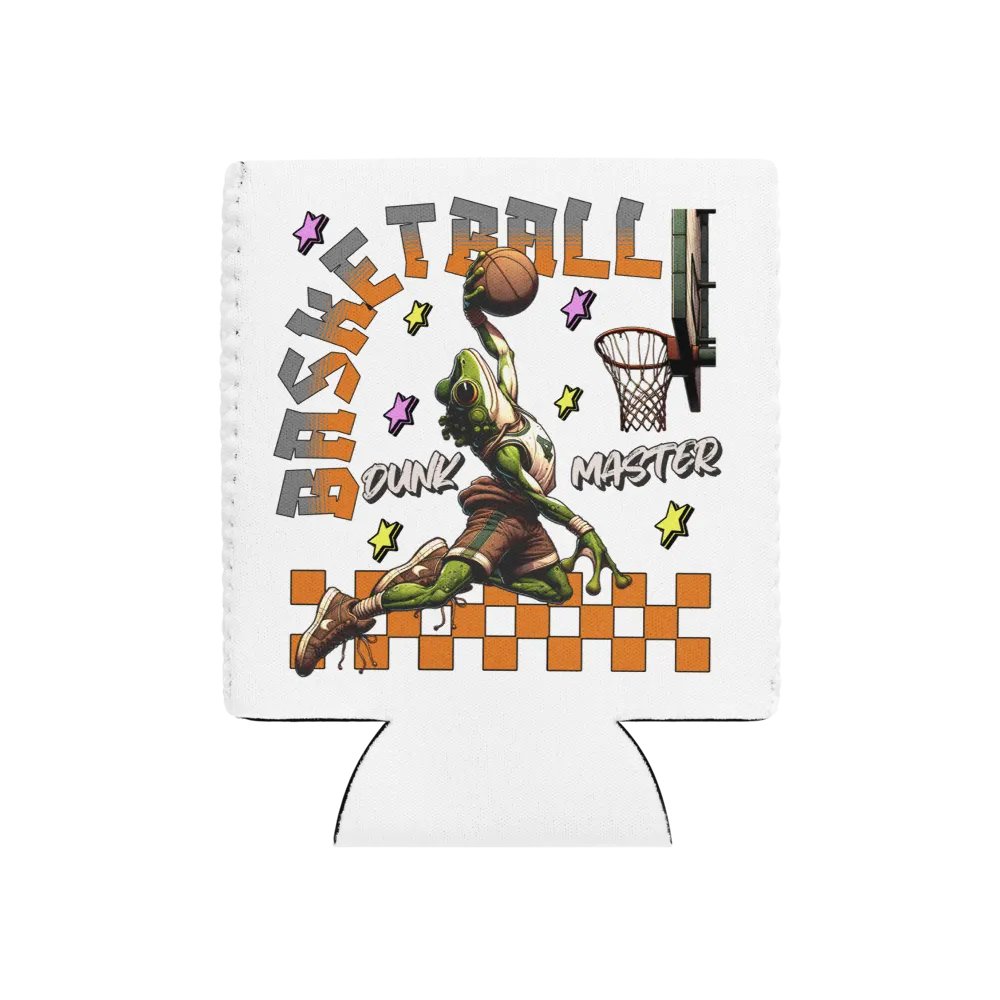 Basketball Dunk Master Frog Can Cooler product image (1)