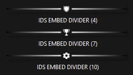 Misty Embed Divider Bars product image (3)