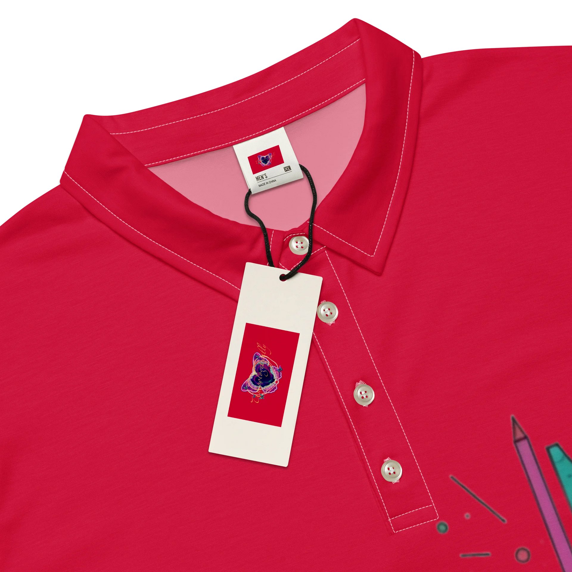 Urban Kaleidoscope Men's Polo Shirt product image (4)