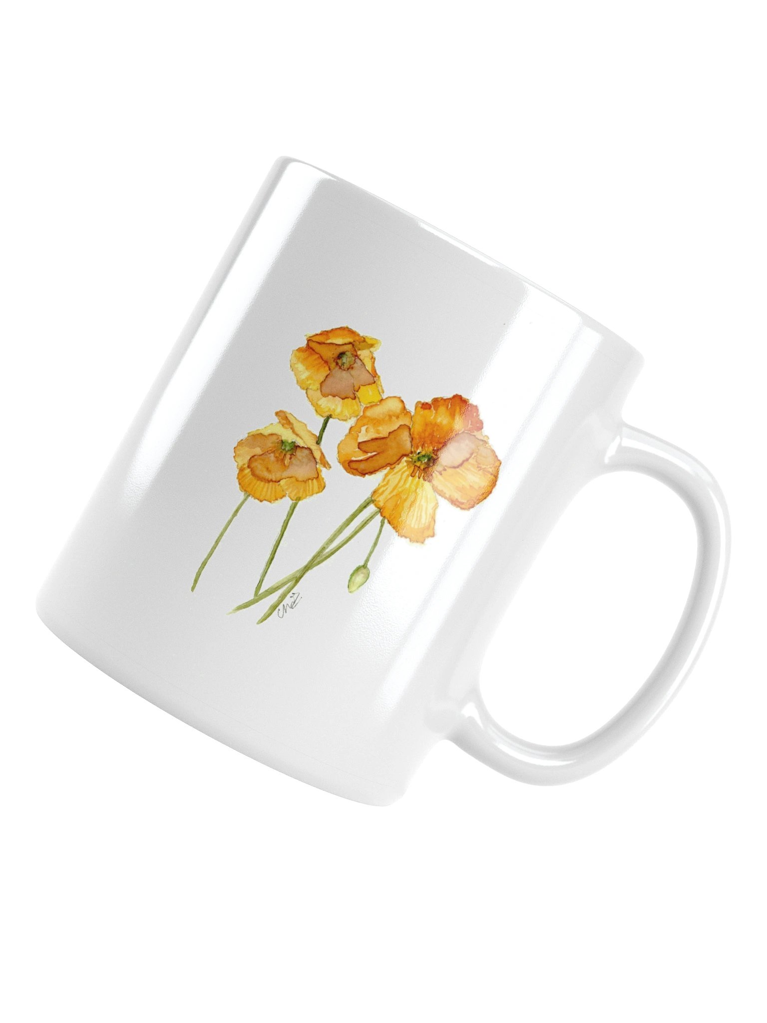 Sunlit Poppies Mug product image (4)