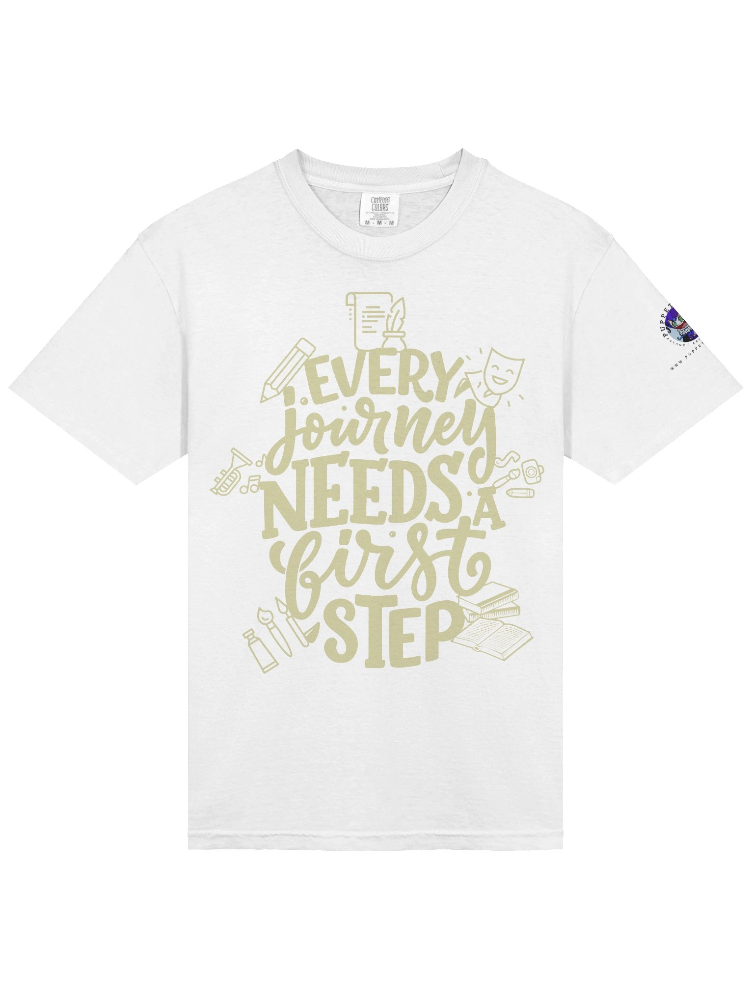T-shirt "First Steps [GRIMMY PAUP]" product image (3)
