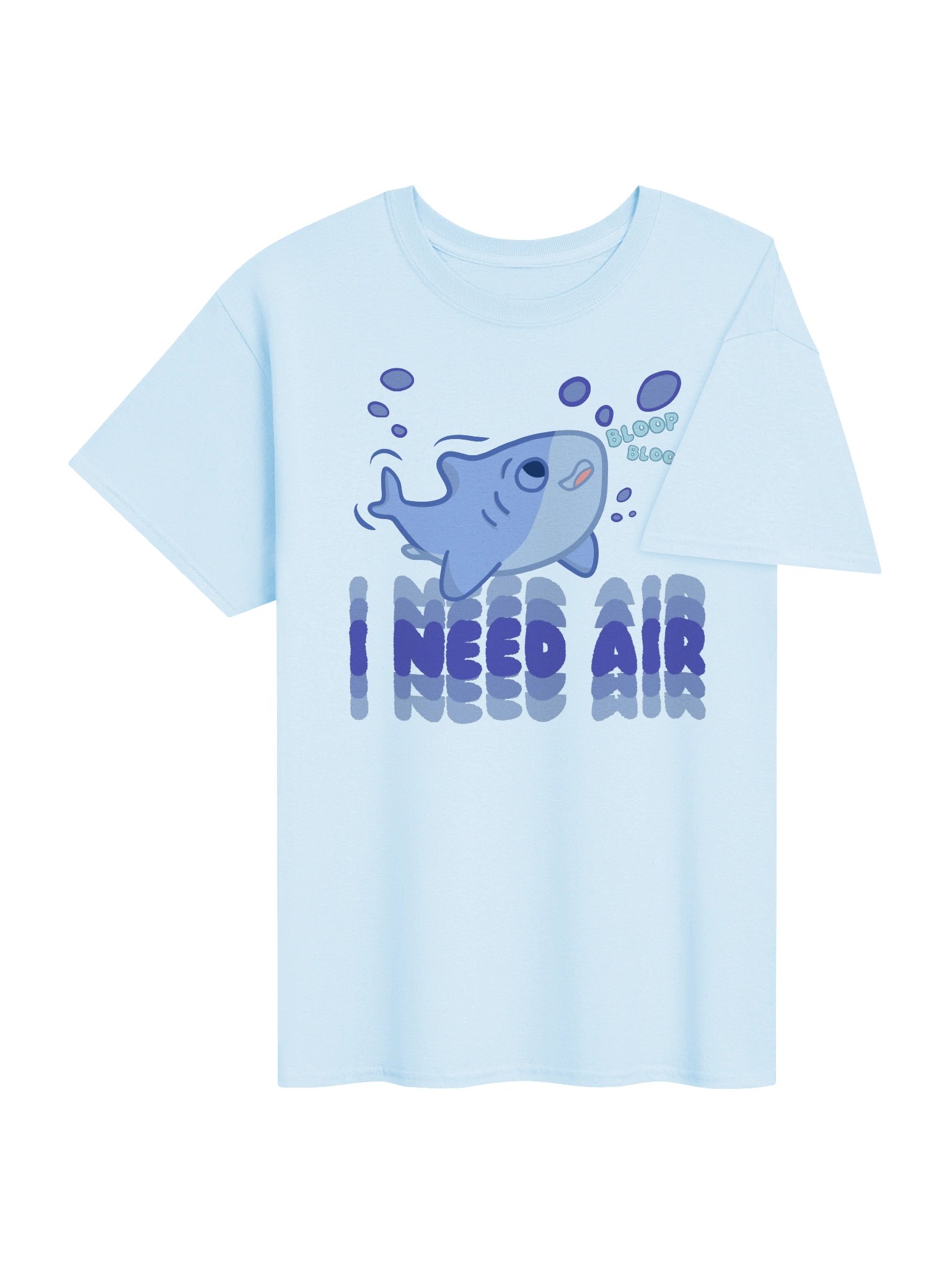 I need air - shark - Cartoon Shirt product image (36)
