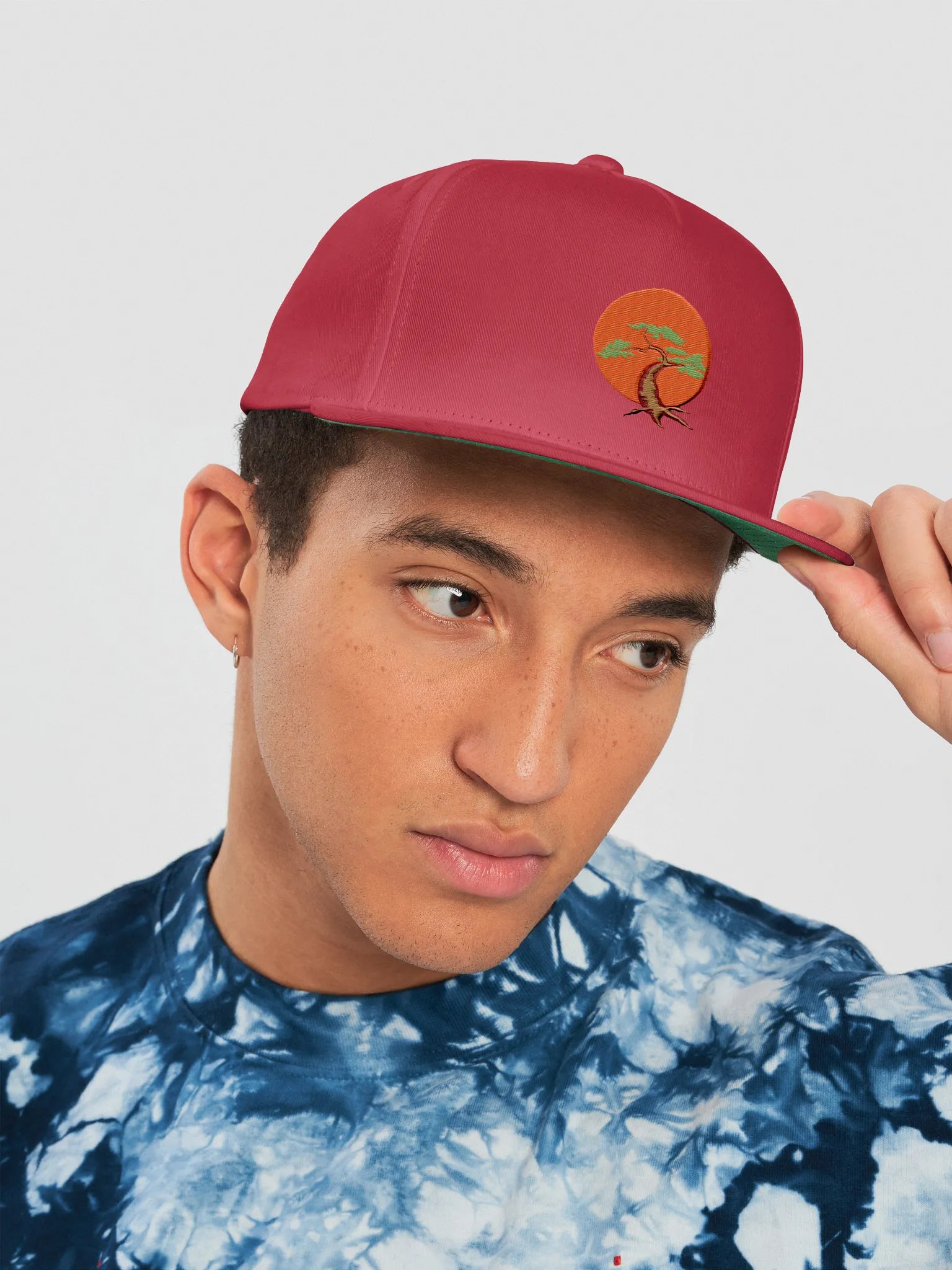 Abstract Tree Snapback Cap product image (5)