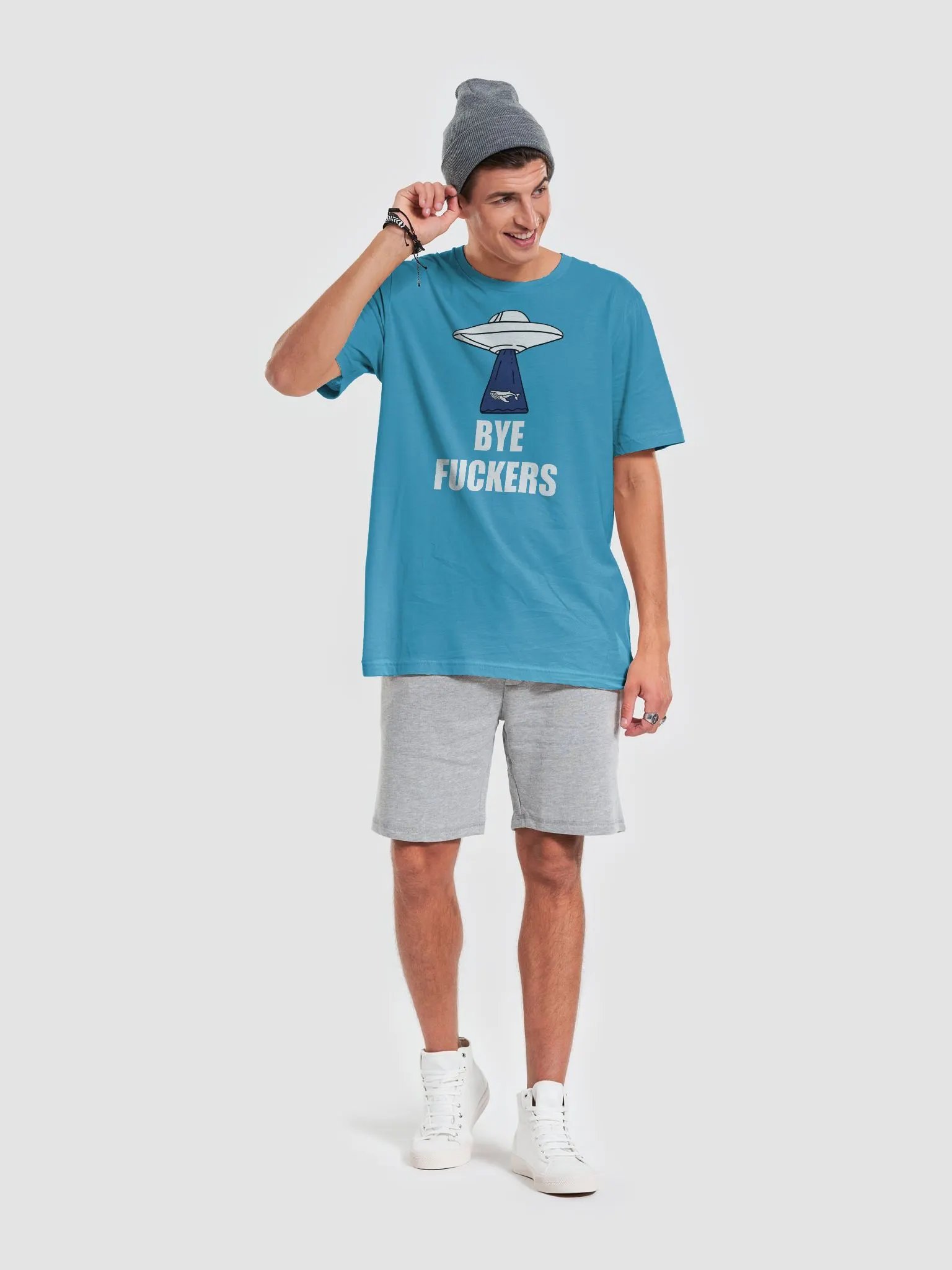 Bye Fuckers unisex supersoft t-shirt product image (35)