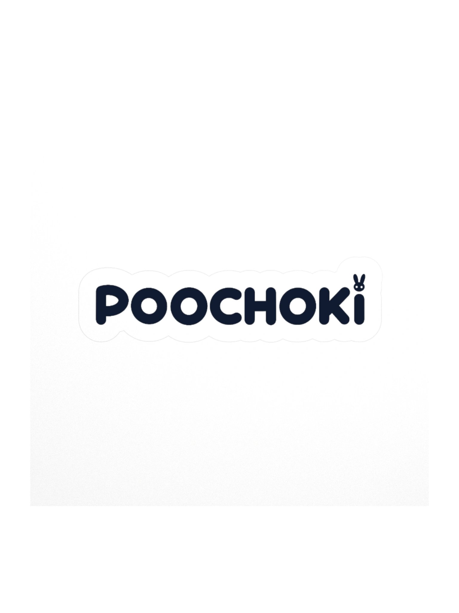 Poochoki LOGO Sticker product image (2)