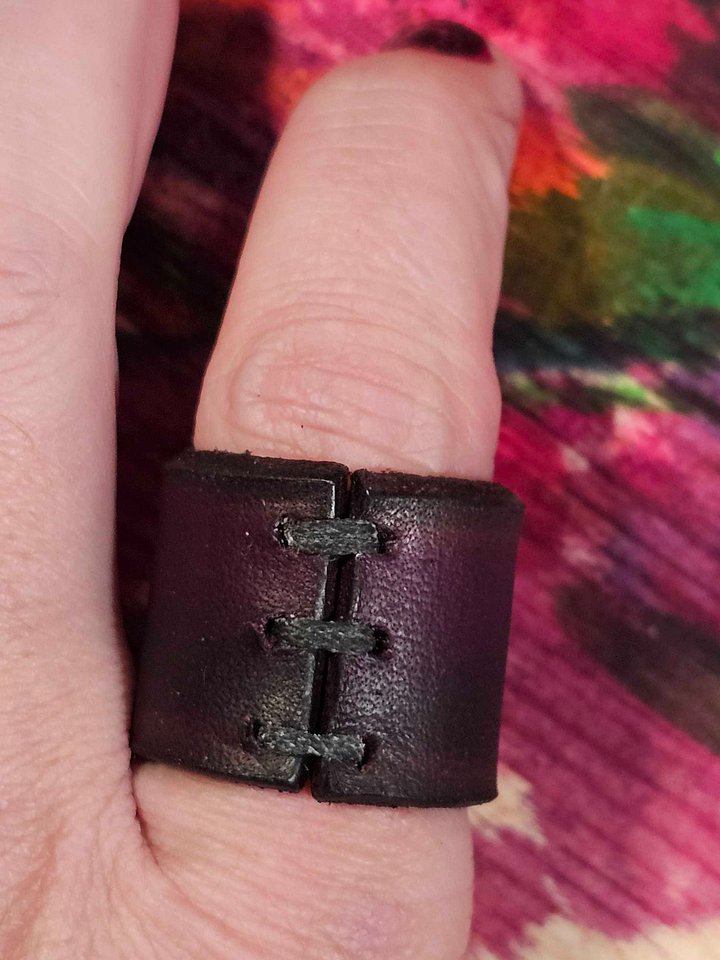 Hand Crafted Leather Rings product image (2)