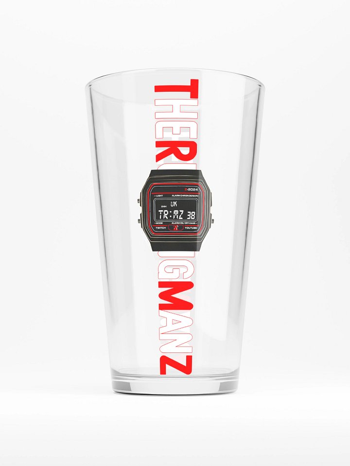 TheRunningManZ - Time to Start Running - Beer Glass product image (1)