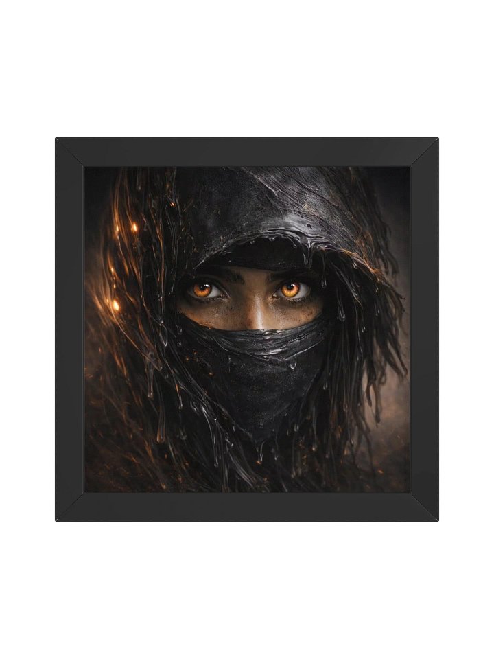 Ember Veil – Gothic Fantasy Art product image (1)