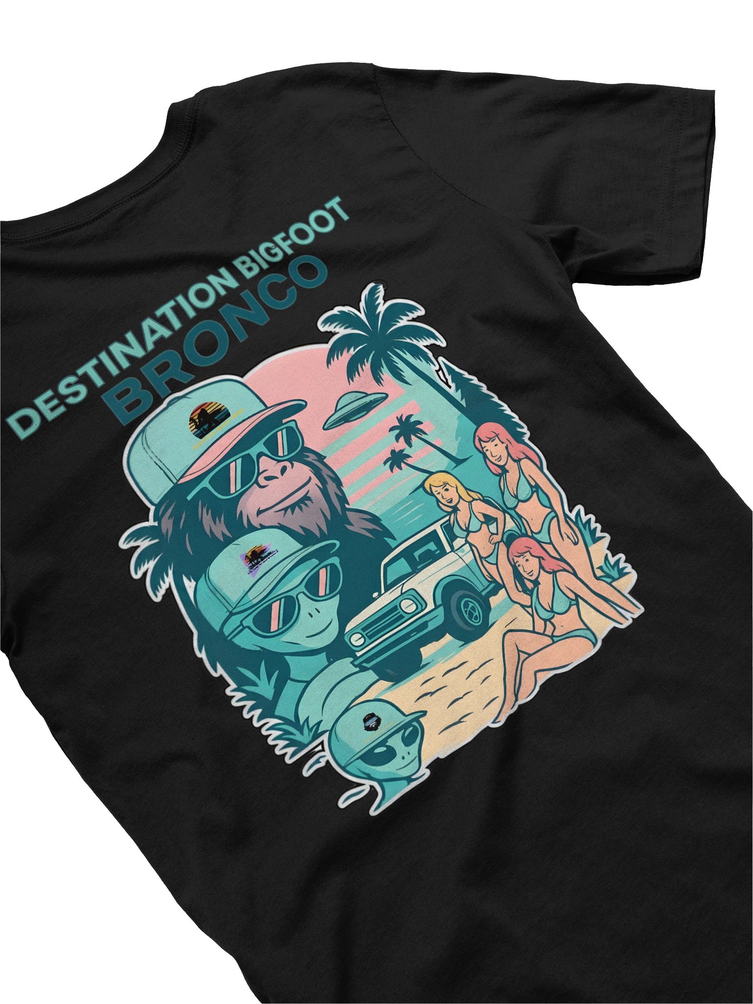 Destination Bigfoot Bronco Legends Of Sunset Best Friends T-Shirt (Multiple Colors Available) product image (38)