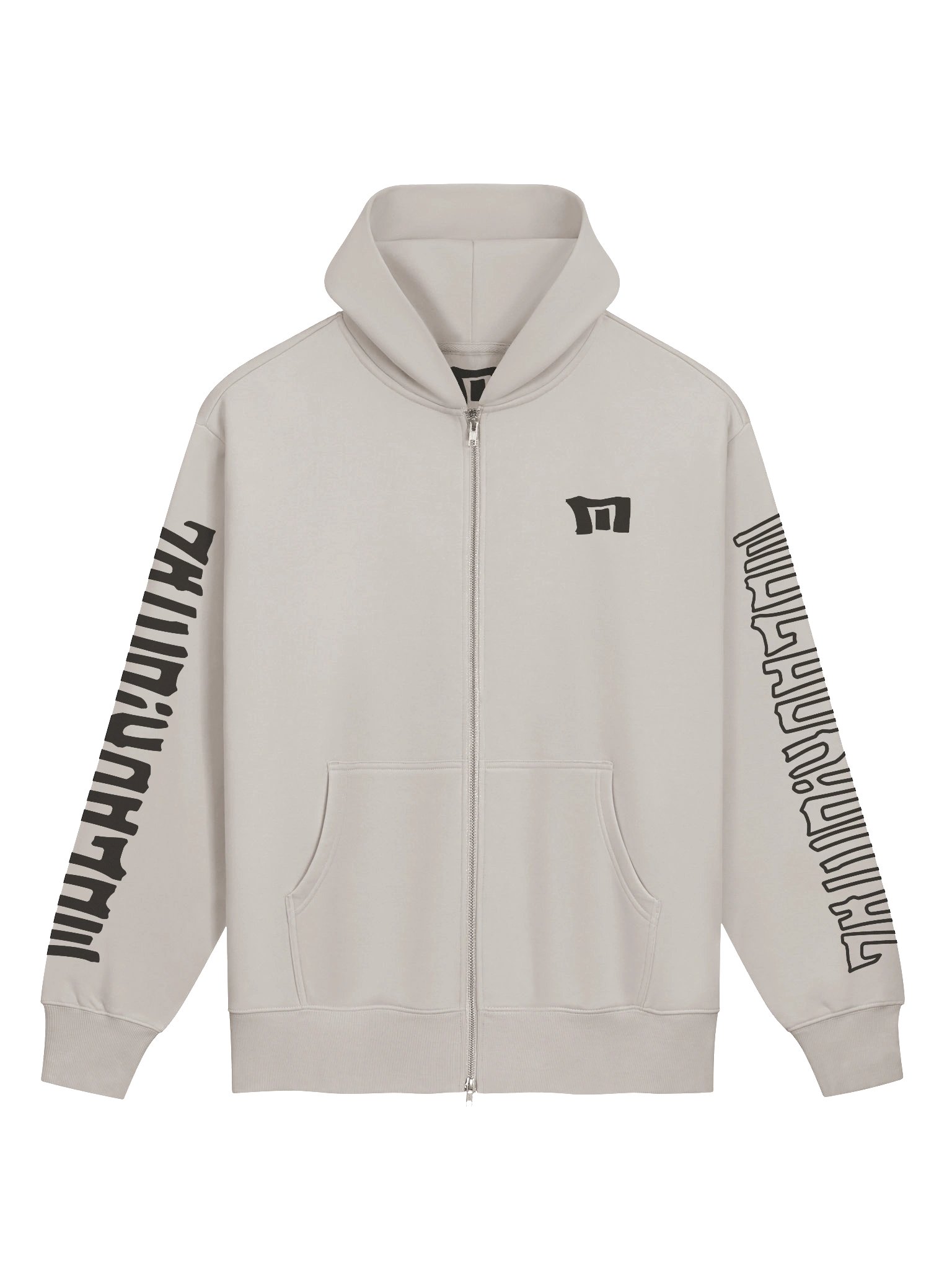 24/7 — Zip Hood · Bone product image (2)