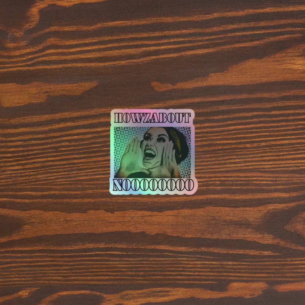 Serenity TF Now Kiss-Cut Holographic Sticker product image (3)