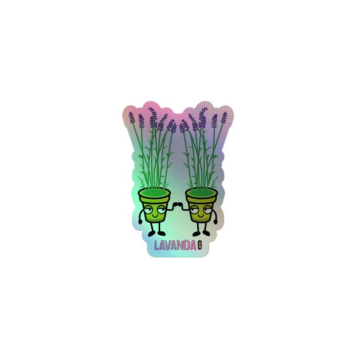 Lavanda - Sticker (Holographic Kiss Cut) product image (1)