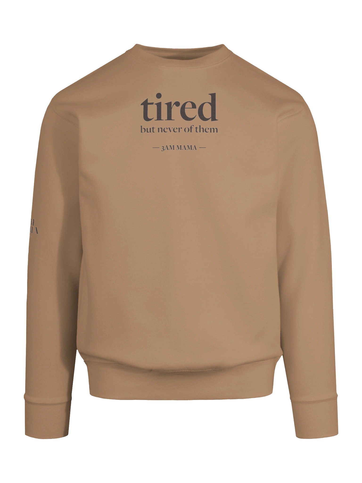 Tired Crewneck - Cappuccino product image (9)