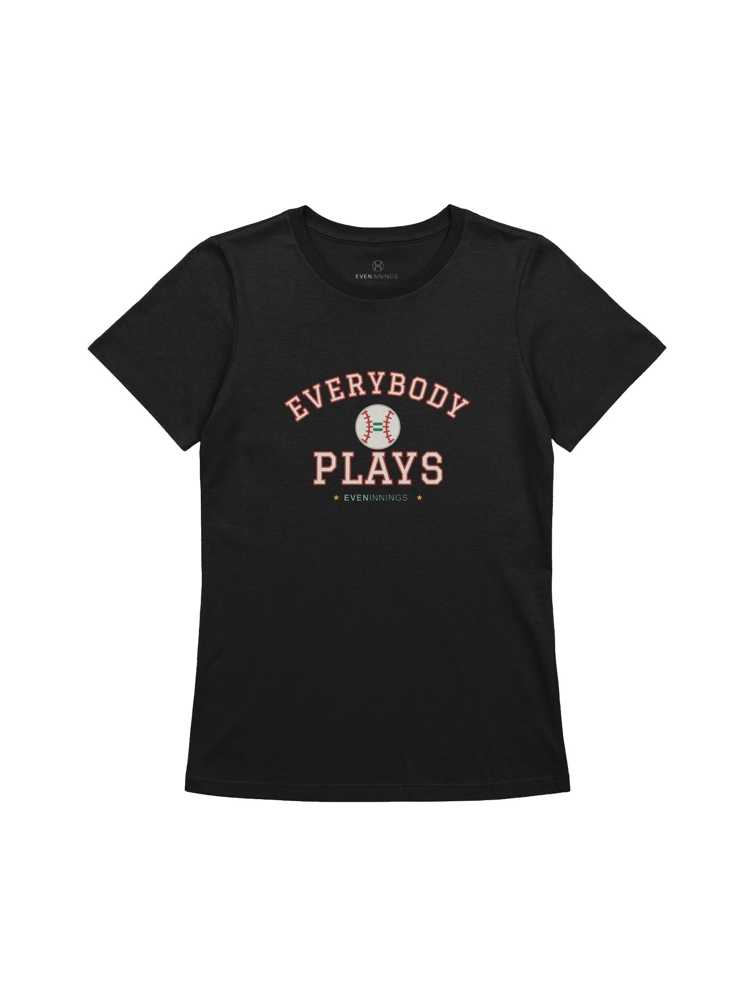 Everybody Plays — Varsity Arch Women's Tee product image (1)