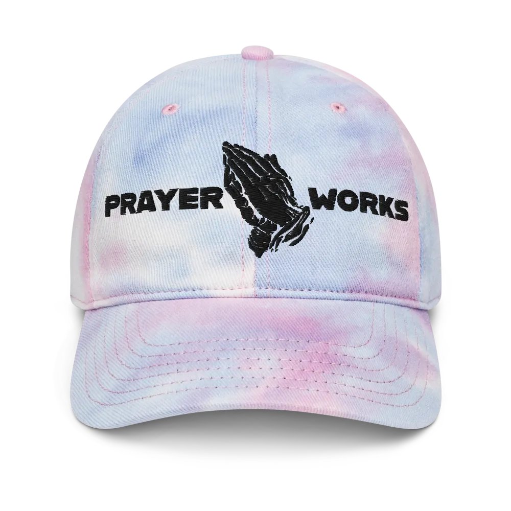 Prayer Works Collection - Sportsman Tie-Dye Dad Hat product image (1)