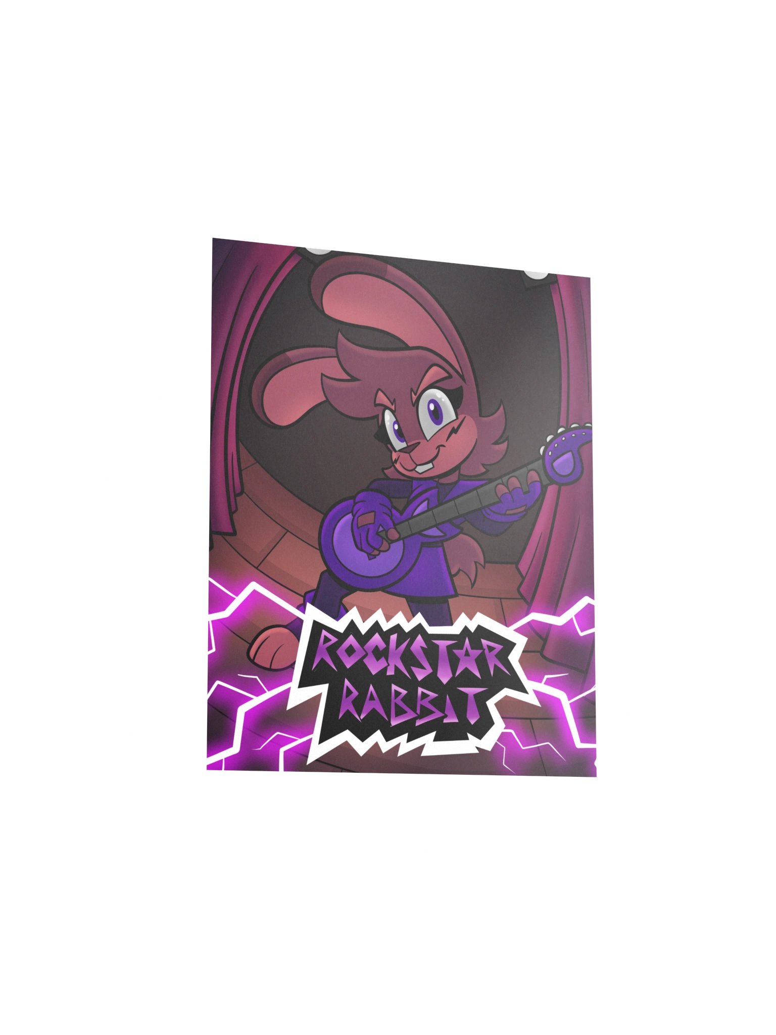 Rockstar Rabbit Poster product image (3)