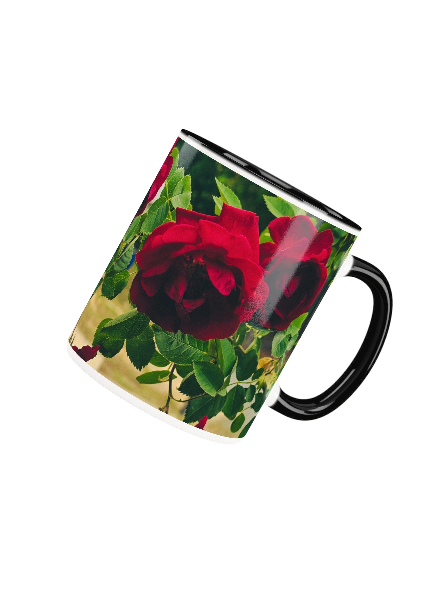 Red Roses 2-tone Ceramic Mug product image (13)