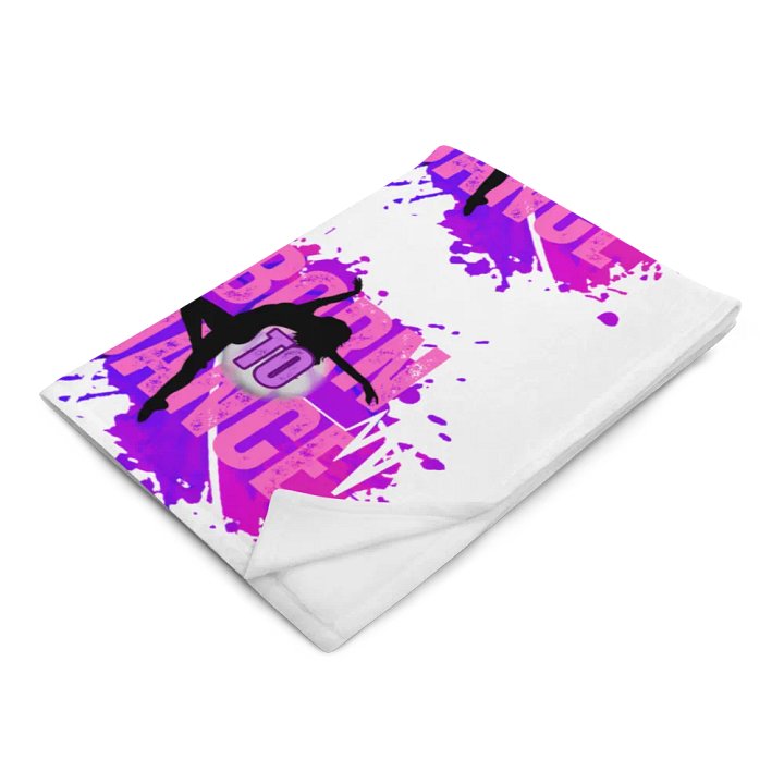 Born to Dance Her Silhouette Throw Blanket product image (14)