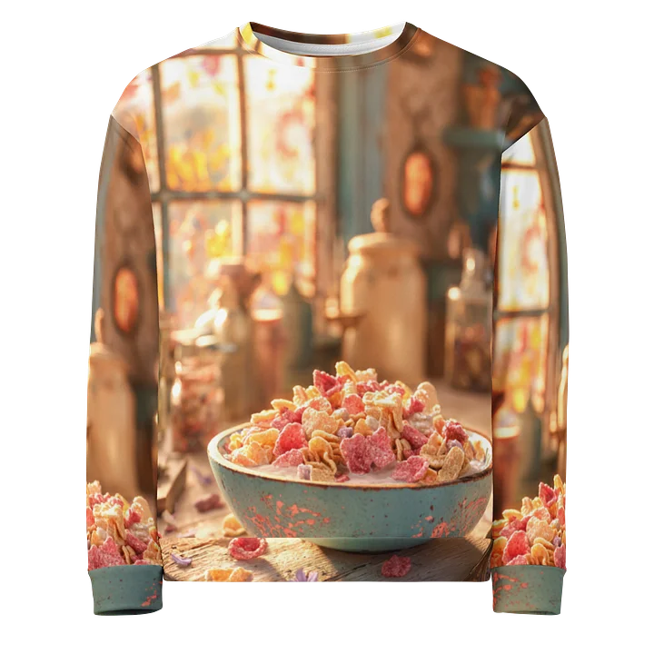 The "Morning Ritual" All-Over Print Sweatshirt product image (1)