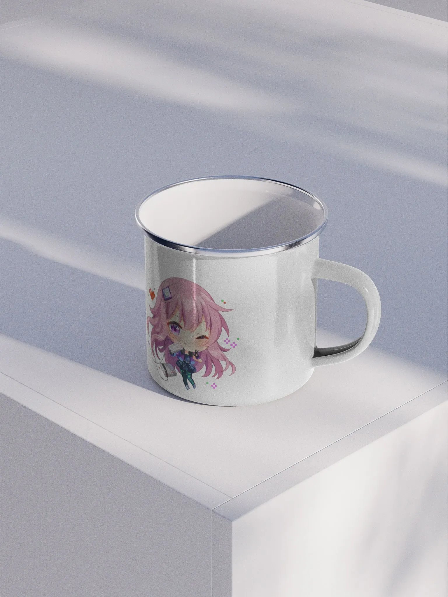 Akheera Retro Gaming Enamel Mug product image (2)