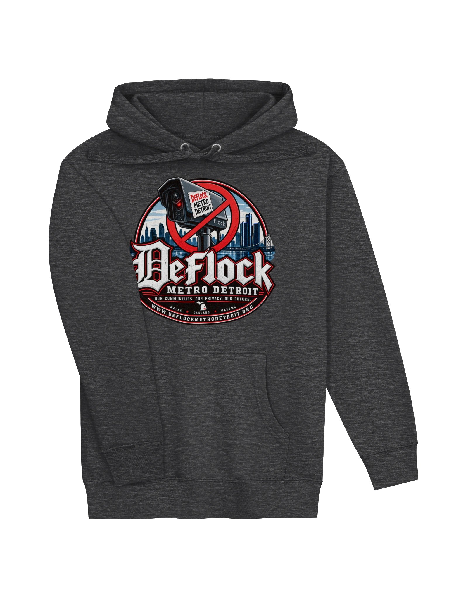 DeFlock Metro Detroit Logo Hoodie product image (19)