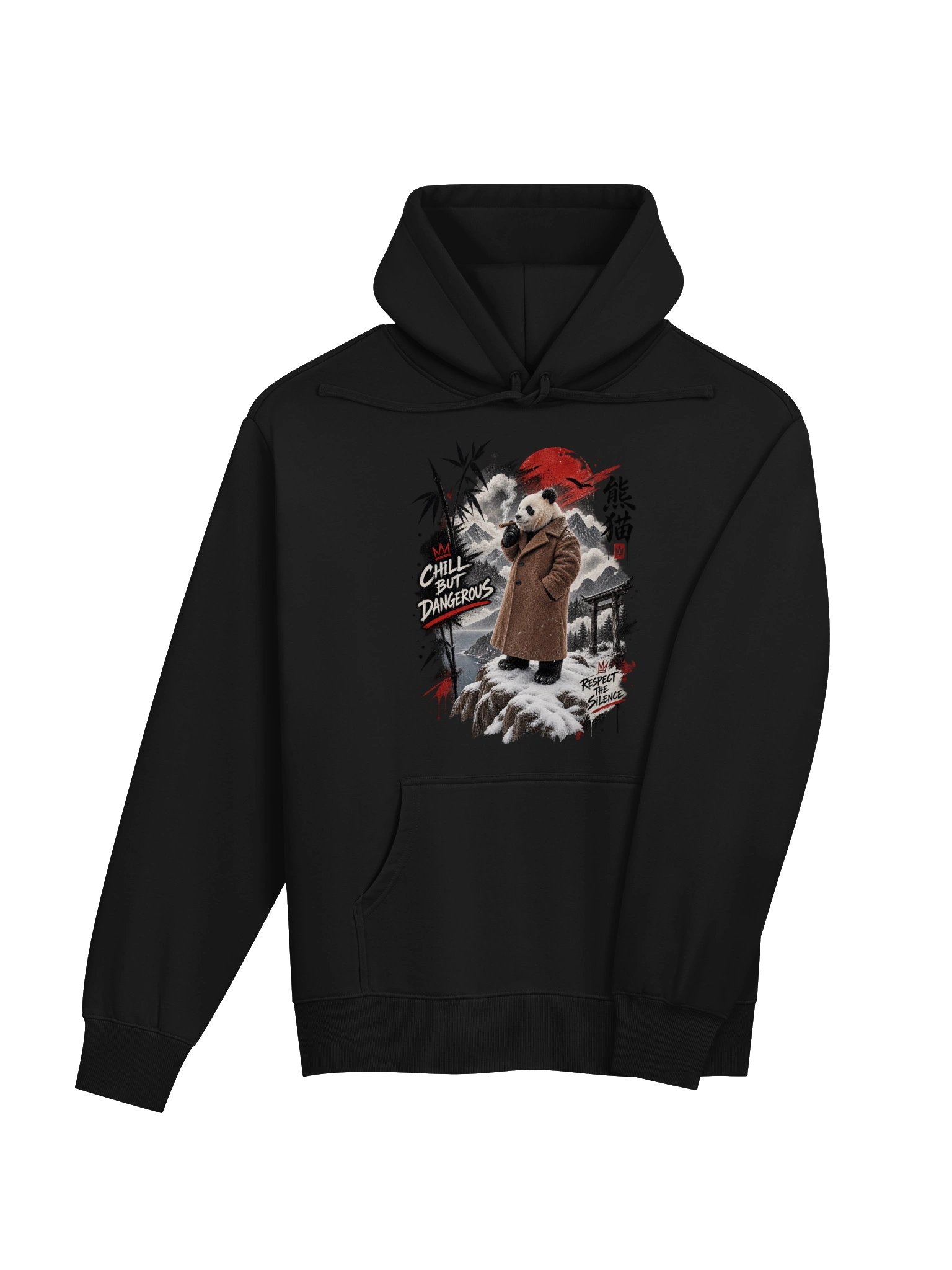 PANDA CLUB – Respect the Silence Vintage Hoodie product image (17)
