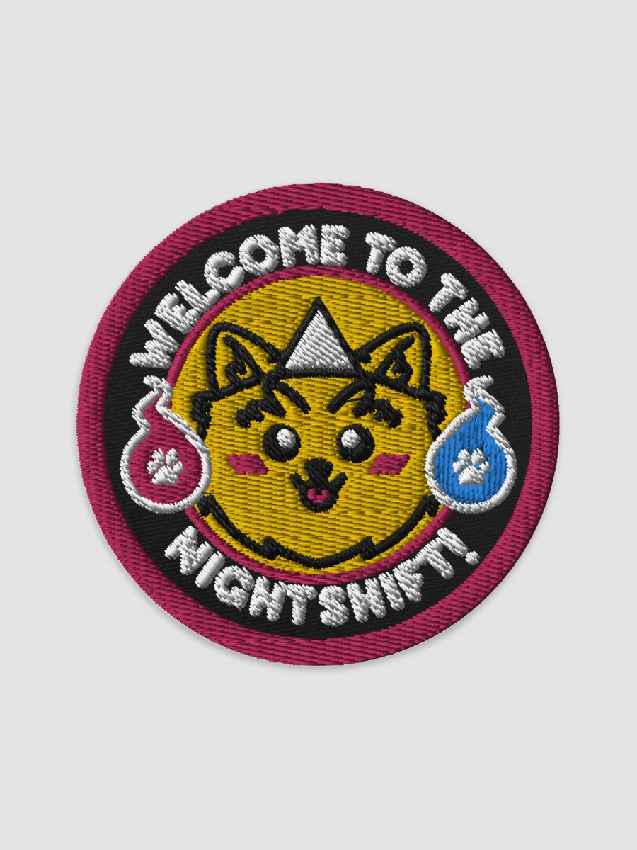 Welcome to the Night Shift! Embroidered Patch product image (1)