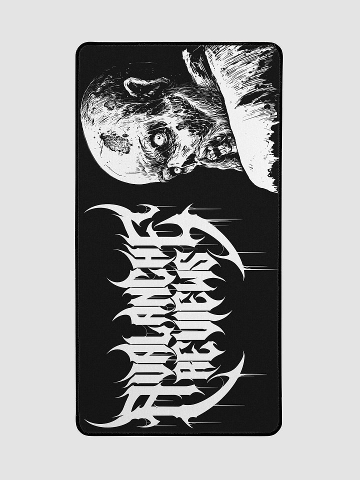 Zombie Logo Desk Mat 15.5" x 31.5" product image (2)