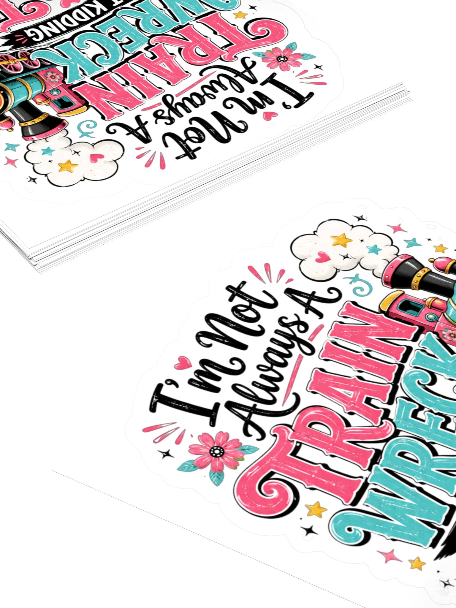 Train Wreck Sticker product image (10)