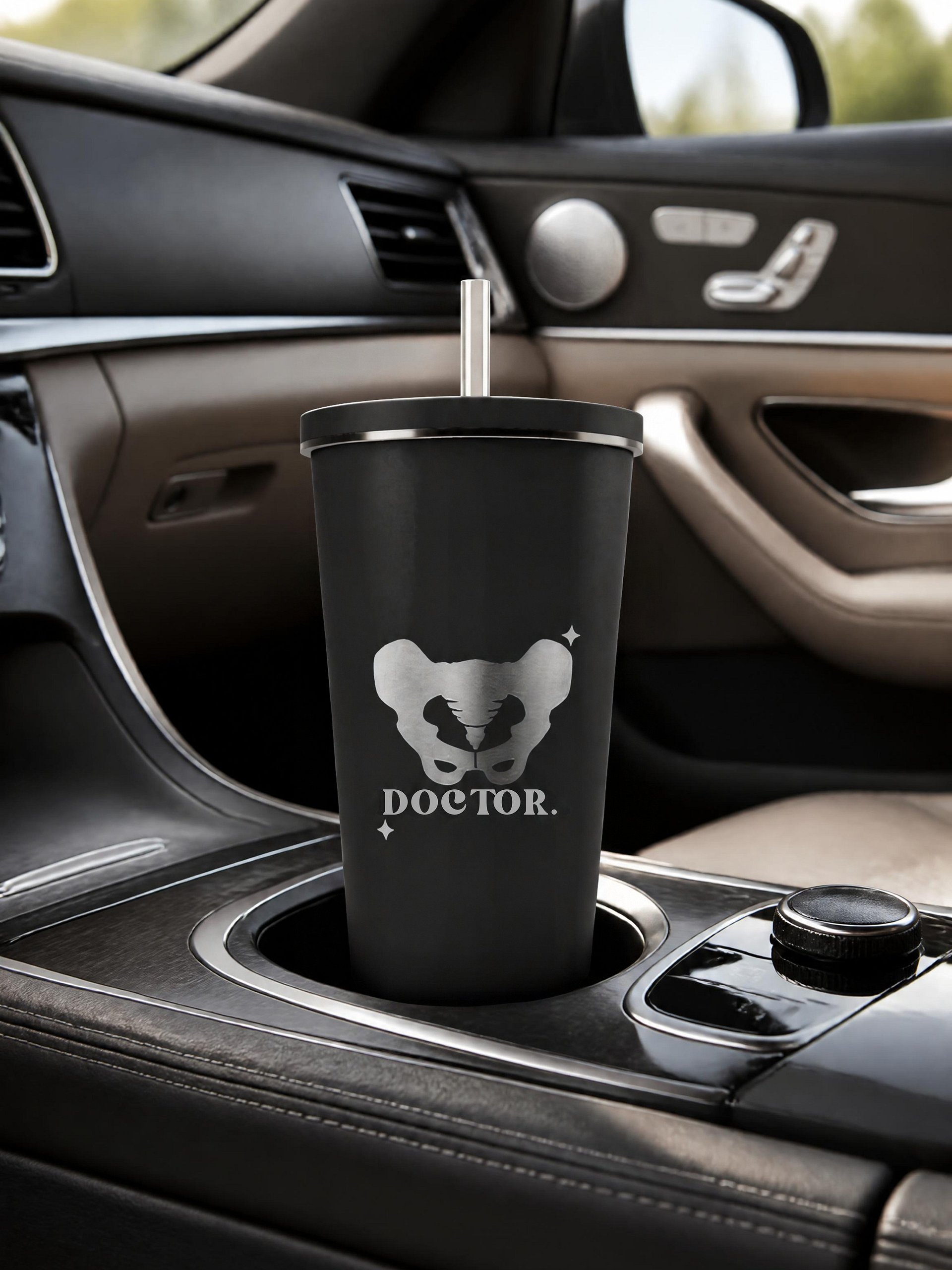 OBYGYNs Stylish Insulated Tumbler with Straw product image (6)