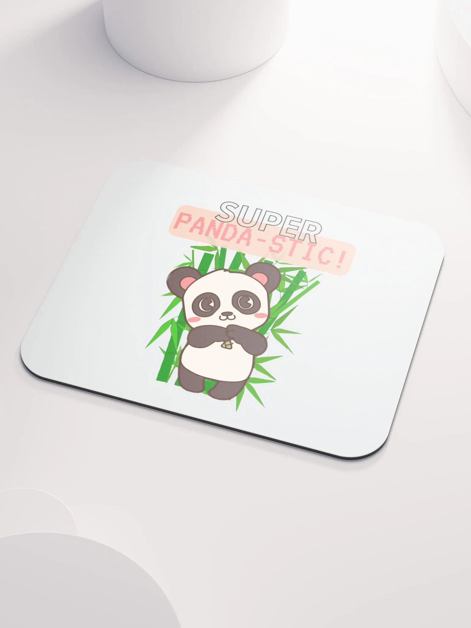 Panda-stic Bamboo Mouse Pad product image (3)