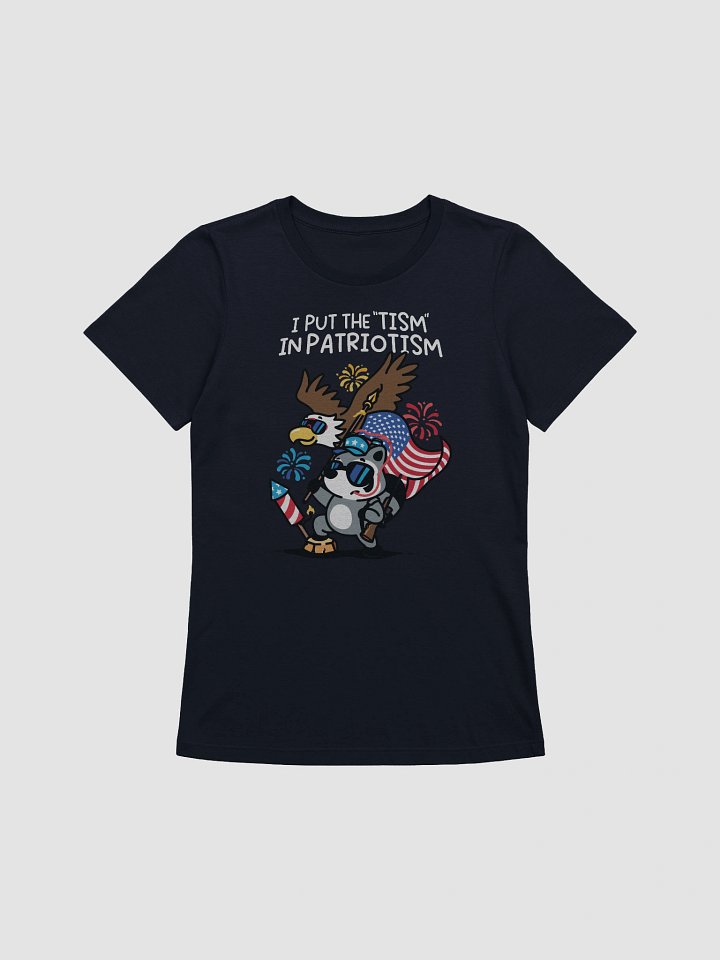 Copy of 'Tism in Patriotism Women's Tee product image (1)