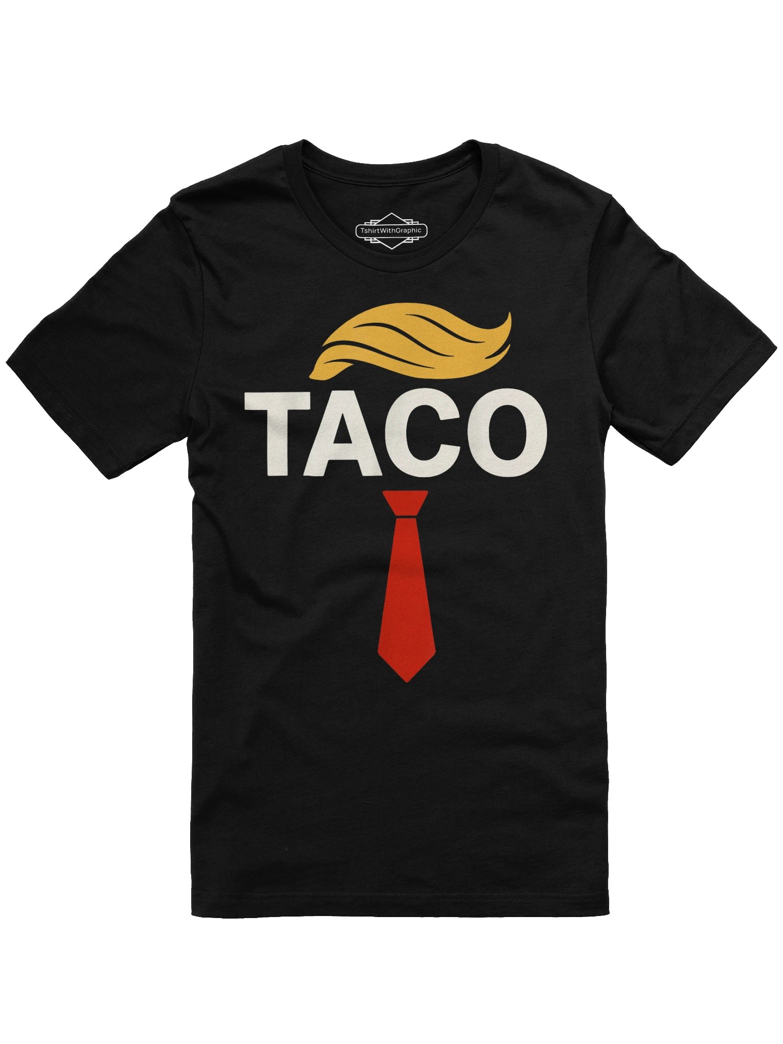 T.A.C.O. Trump Always Chicken Out Taco T-Shirt product image (4)