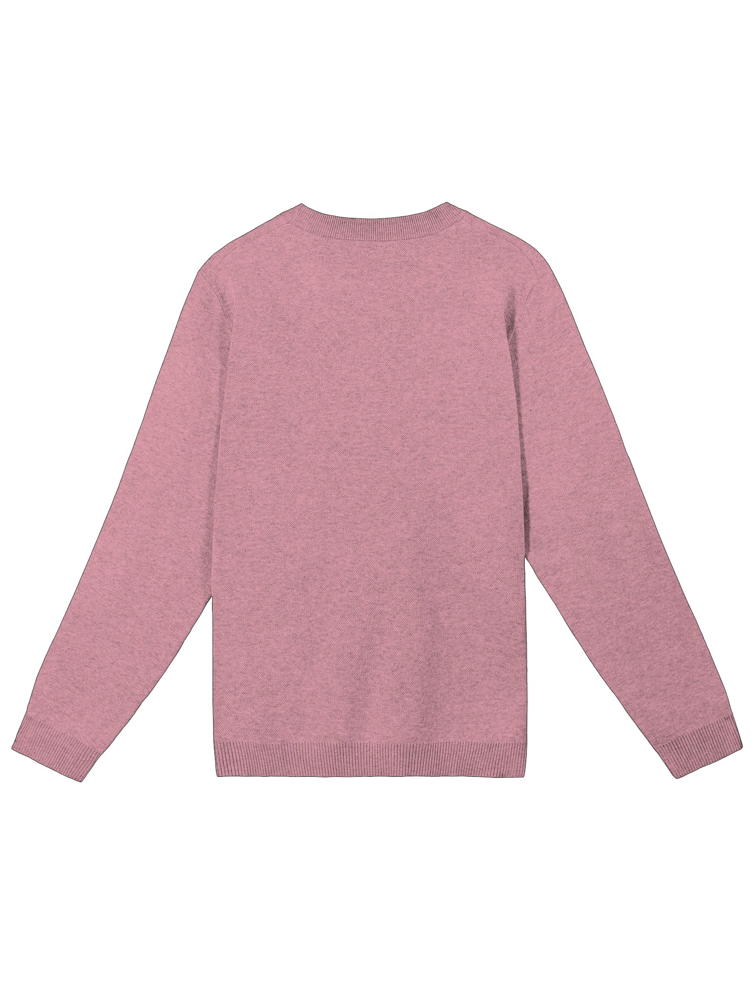 Snowflakes Knitted Sweater (Pink) product image (2)